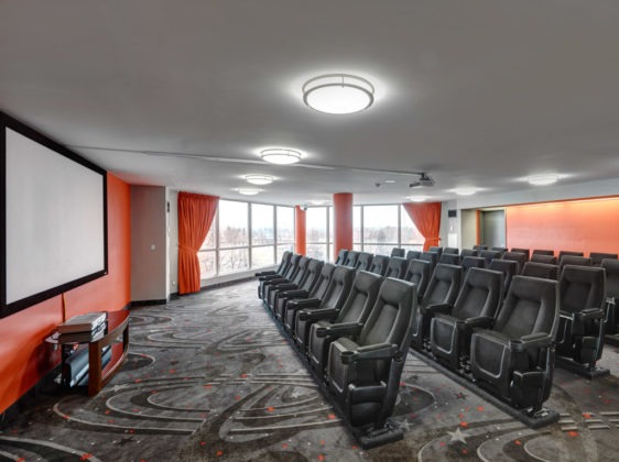 Movie Lounge at Seneca Residence