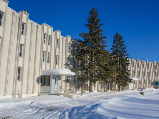 Exterior of University of Sudbury Residence