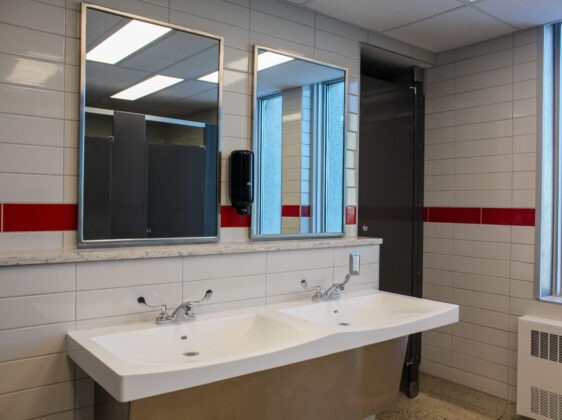 Shared Washroom Facilities at University of Sudbury