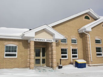 Exterior of Northern College Timmins Campus